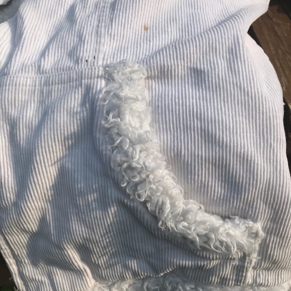 Seventy seven 77💕White corduroy winter coat 💕 - Picture 6 of 10